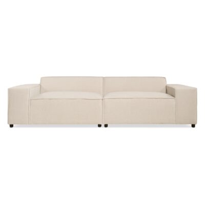 beige stoffen 3 zits loungebank Bryla afbeelding 1