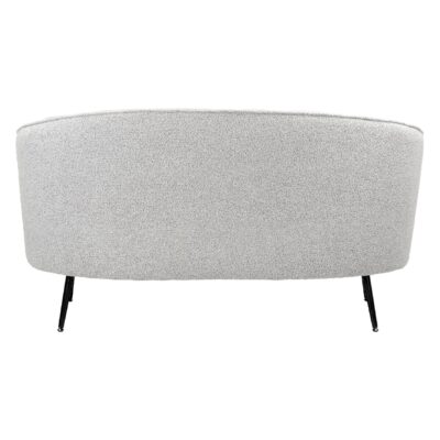 Nest of Nora compacte bouclé 2-zits bank naturel afbeelding 3