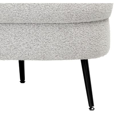 Nest of Nora compacte bouclé 2-zits bank naturel afbeelding 6