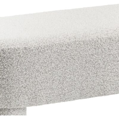 bouclé halbank beige afbeelding 4