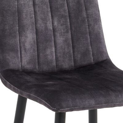 velvet barkrukken Osta 65 cm antraciet afbeelding 6