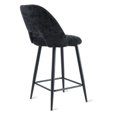 velvet barkrukken set van 2 lichtbruin afbeelding 5