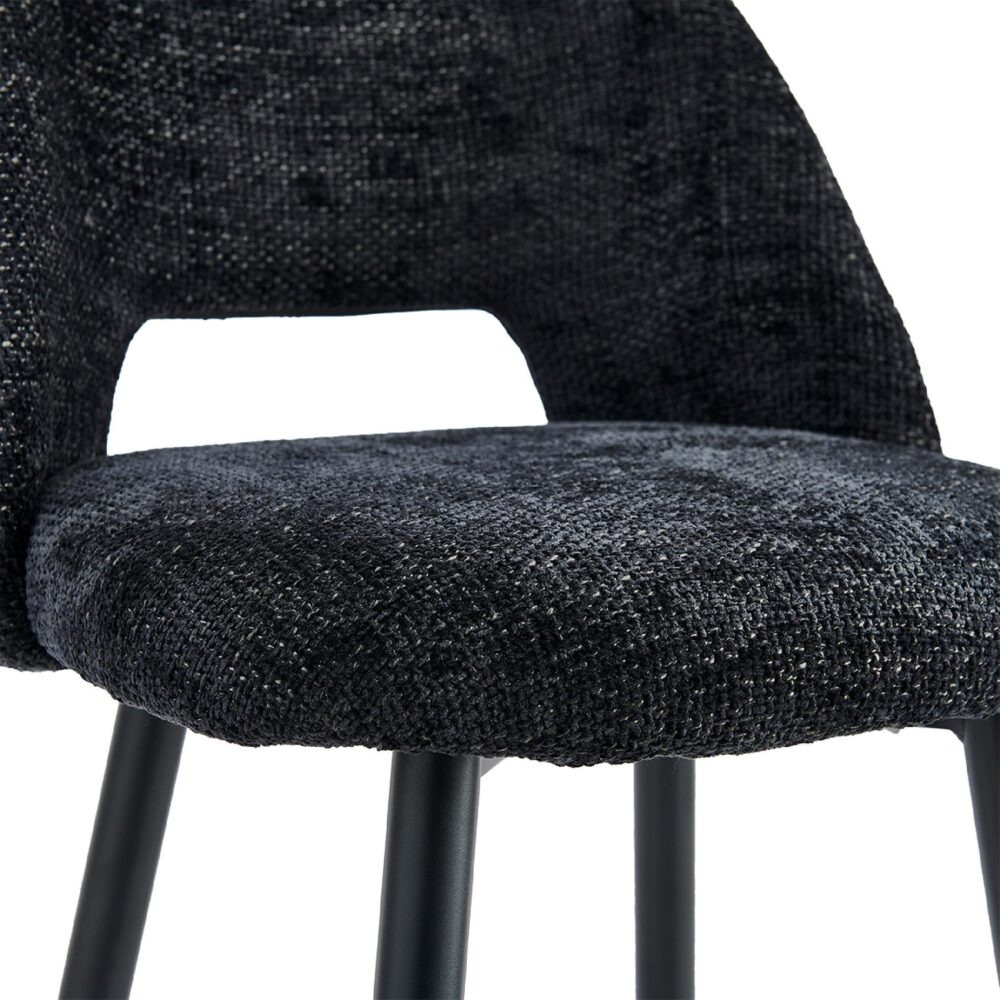 velvet barkrukken set van 2 lichtbruin afbeelding 7