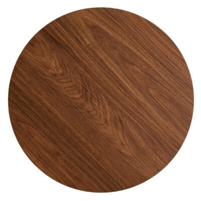 ronde walnoot bijzettafel Fenna afbeelding 2