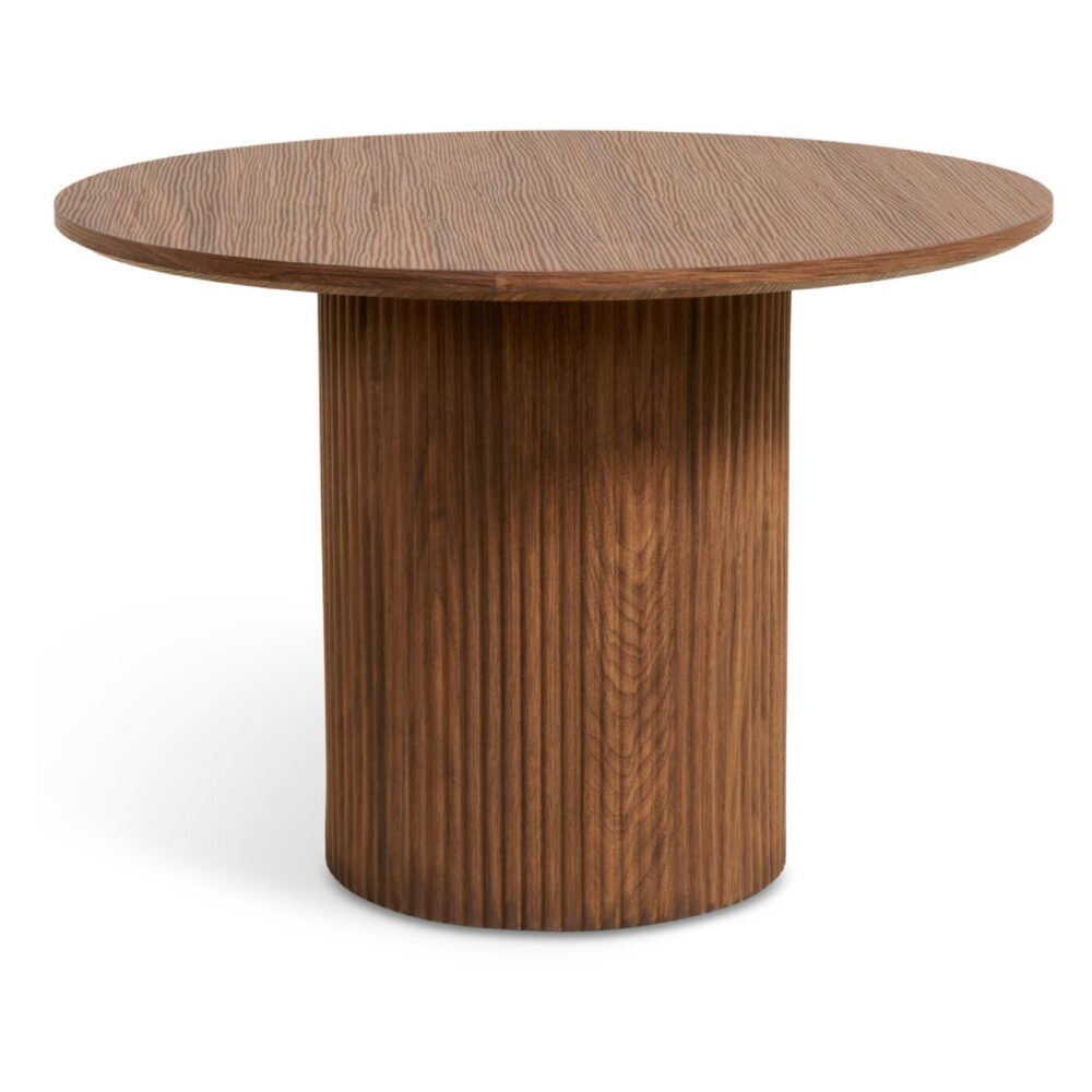 ronde bijzettafel walnoot Fenna afbeelding 1