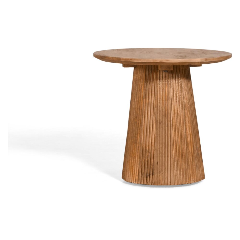 mangohouten bijzettafel Nala rond Ø50 cm afbeelding 1