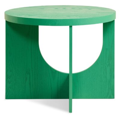 groene ronde bijzettafel Kavik MDF Ø50 cm afbeelding 2