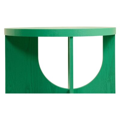 groene ronde bijzettafel Kavik MDF Ø50 cm afbeelding 3