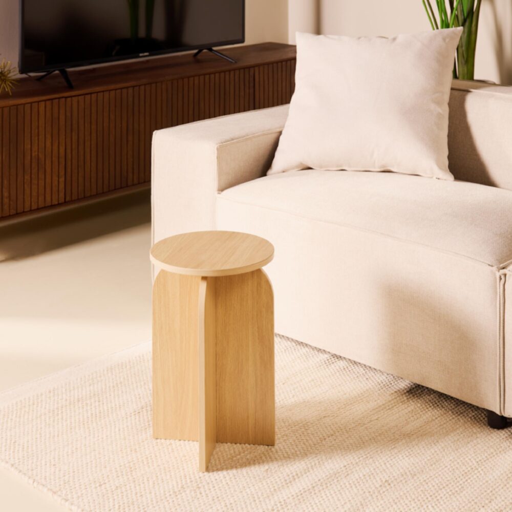 ronde houten bijzettafel Ø45 afbeelding 5