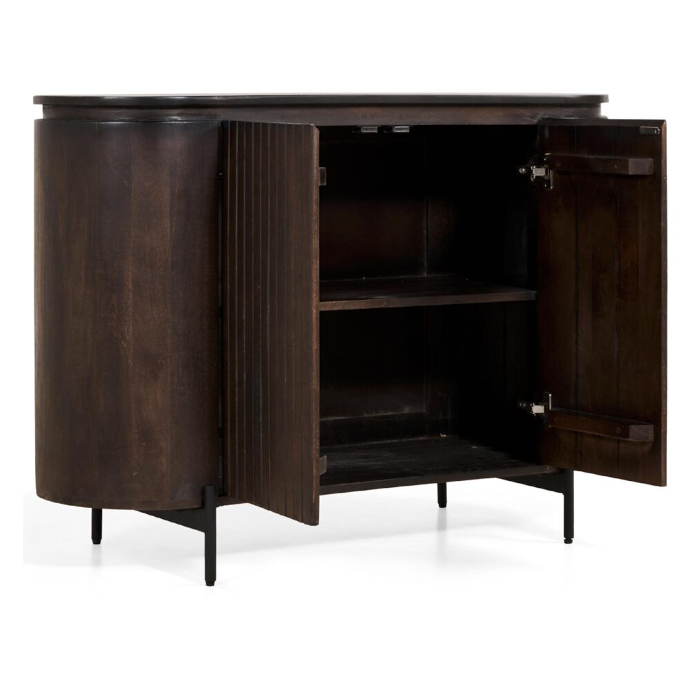 mangohouten dressoir Besa donkerbruin afbeelding 4