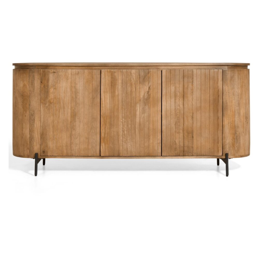 mangohouten dressoir Besa lichtbruin afbeelding 3