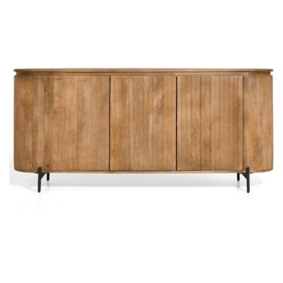 mangohouten dressoir Besa lichtbruin afbeelding 3