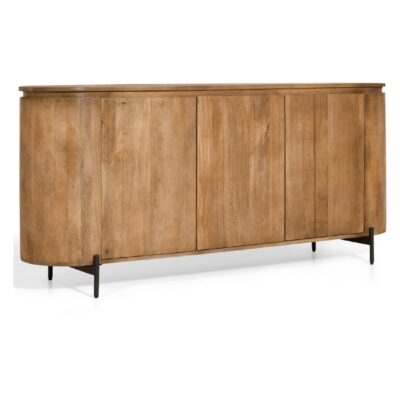 mangohouten dressoir Besa lichtbruin afbeelding 2