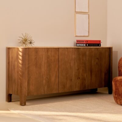 dressoir Jona mangohout bruin 180 cm afbeelding 8