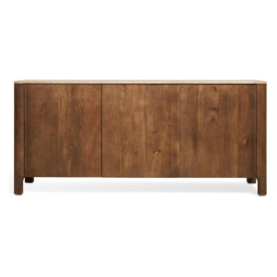 dressoir Jona mangohout met marmer 180 cm afbeelding 1