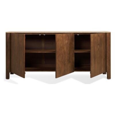 dressoir Jona mangohout met marmer 180 cm afbeelding 3