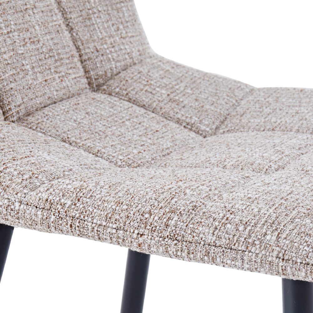 eetkamerstoelen Noa set van 2 beige afbeelding 7