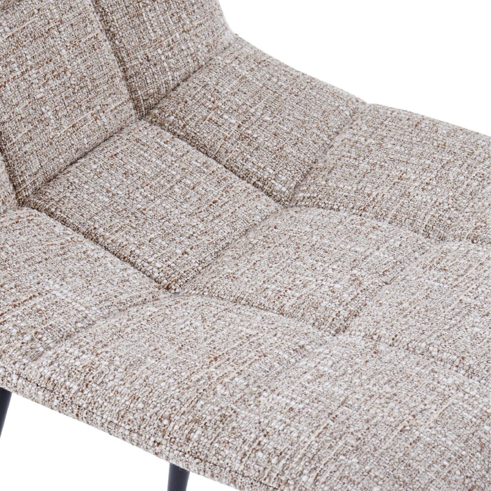 eetkamerstoelen Noa set van 2 beige afbeelding 6