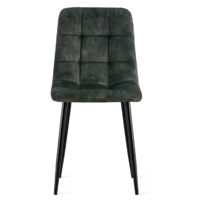 groene velvet eetkamerstoelen Noa afbeelding 2