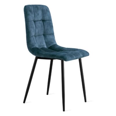 velvet eetkamerstoelen Noa blauw afbeelding 4