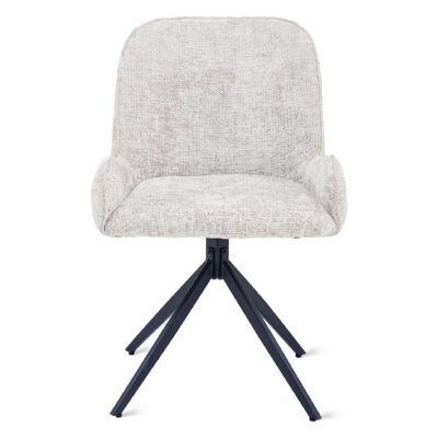 ivoren gestoffeerde eetkamerstoelen Olli afbeelding 6