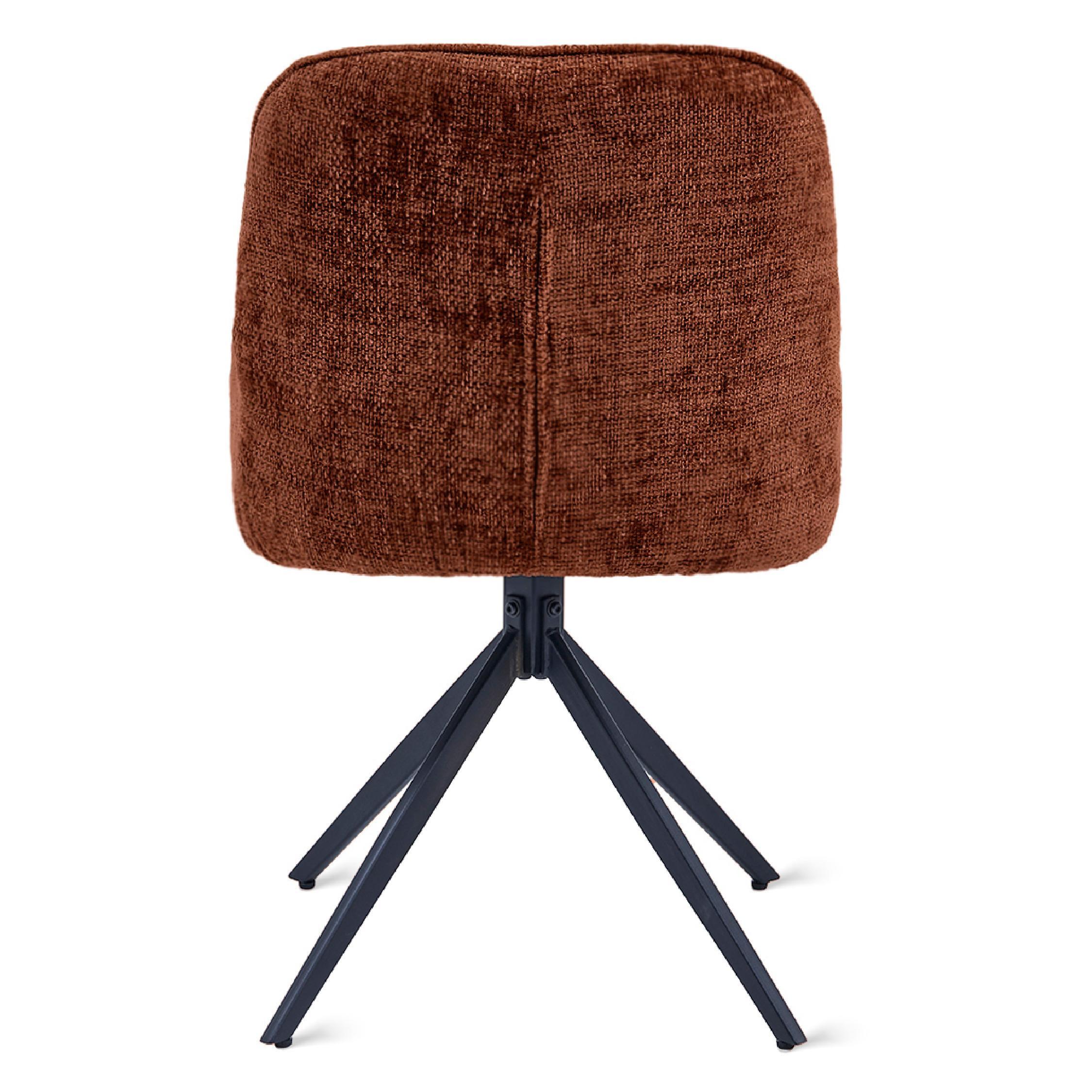 gestoffeerde eetkamerstoelen Olli roest afbeelding 3