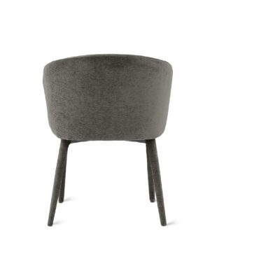 bruine stoffen eetkamerstoelen Alva afbeelding 5