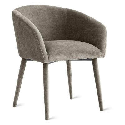 taupe eetkamerstoelen Alva set van 2 afbeelding 1