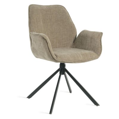 draaibare eetkamerstoelen met armleuning Livia afbeelding 3