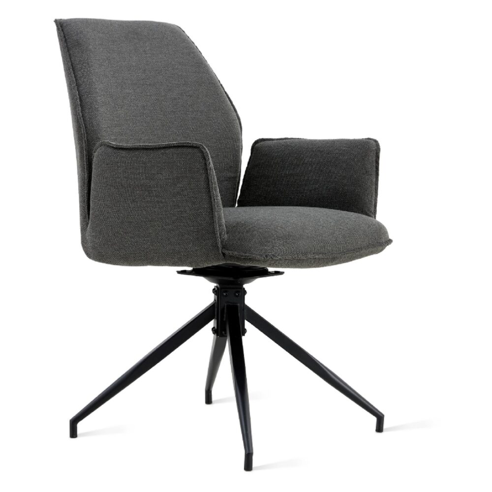 draaibare eetkamerstoelen met armleuning Emmy afbeelding 4