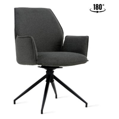 draaibare eetkamerstoelen met armleuning Emmy afbeelding 1