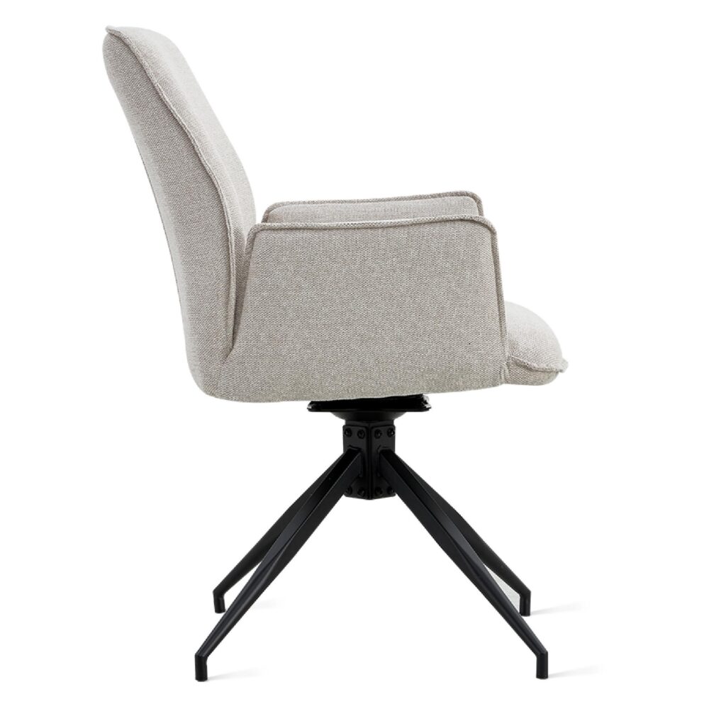 draaibare eetkamerstoelen met armleuning Emmy afbeelding 5