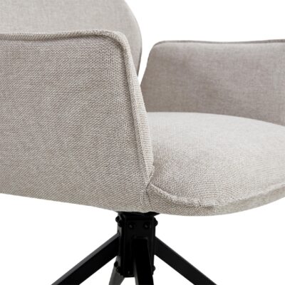 draaibare eetkamerstoelen met armleuning Emmy afbeelding 8
