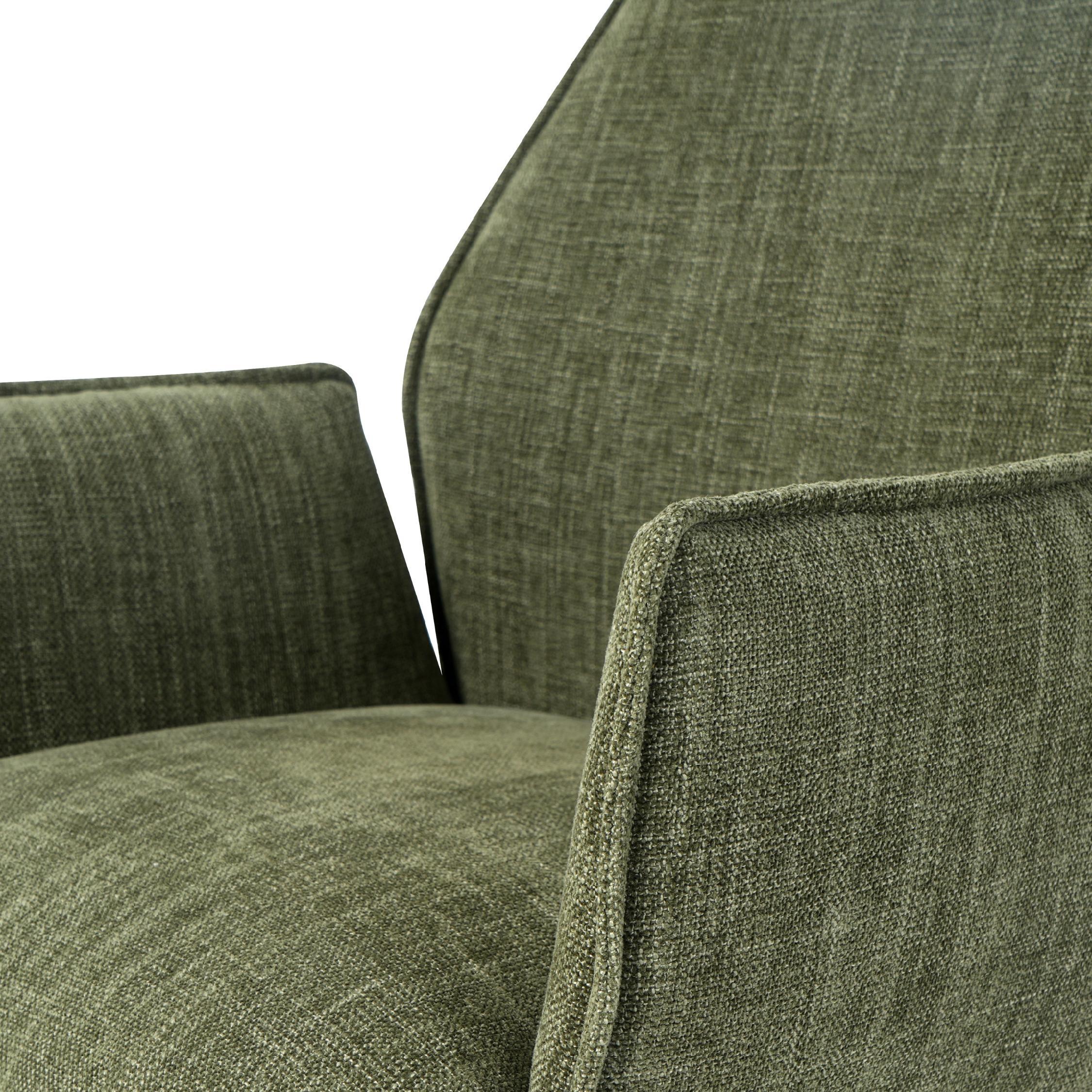 groene draaibare eetkamerstoelen met armleuning Emmy afbeelding 7