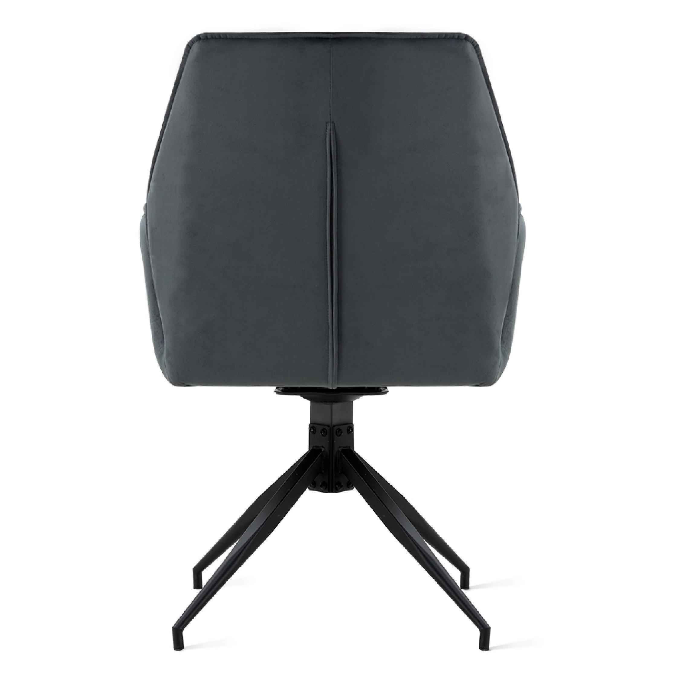draaibare velvet eetkamerstoelen met armleuning Emmy afbeelding 6