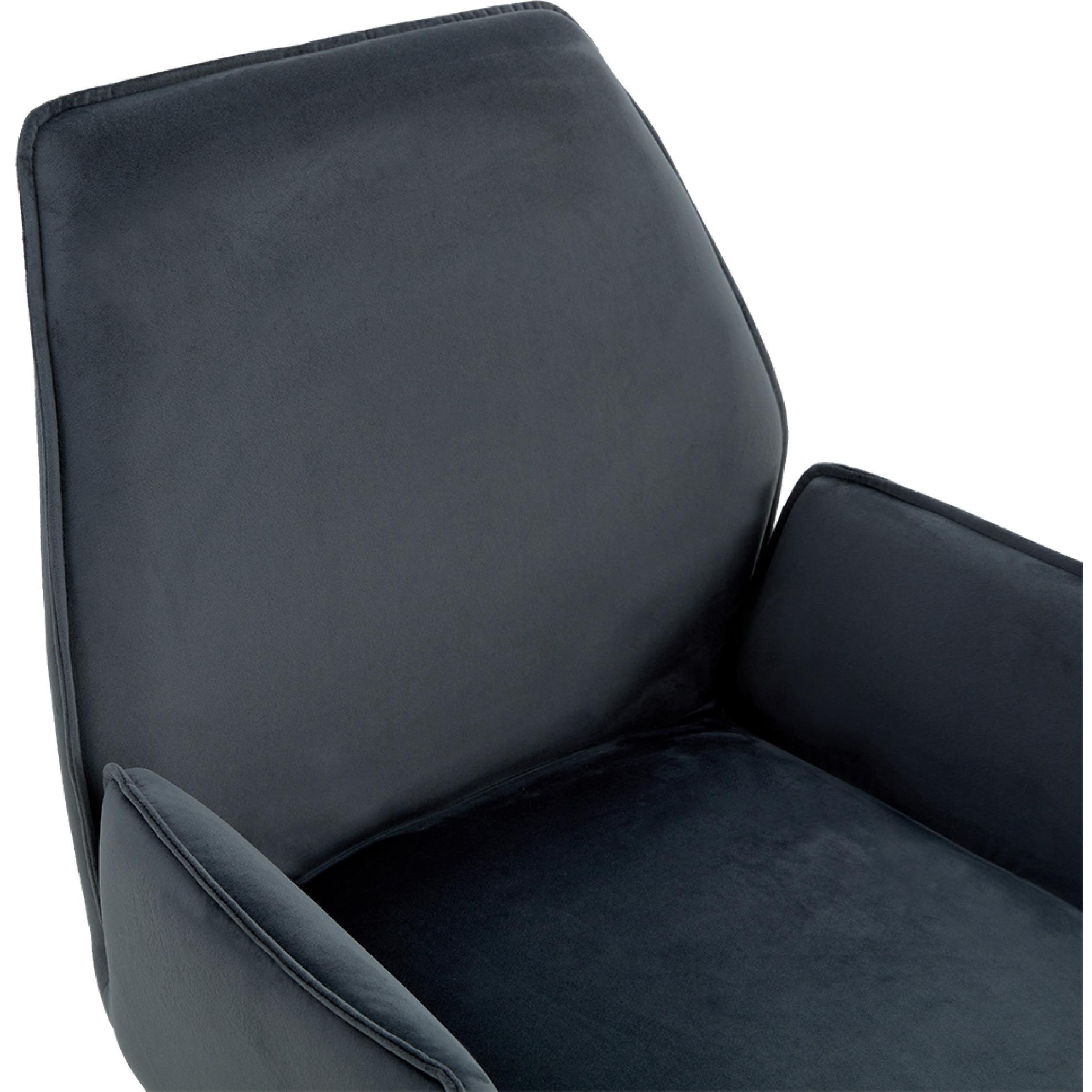 draaibare velvet eetkamerstoelen met armleuning Emmy afbeelding 7