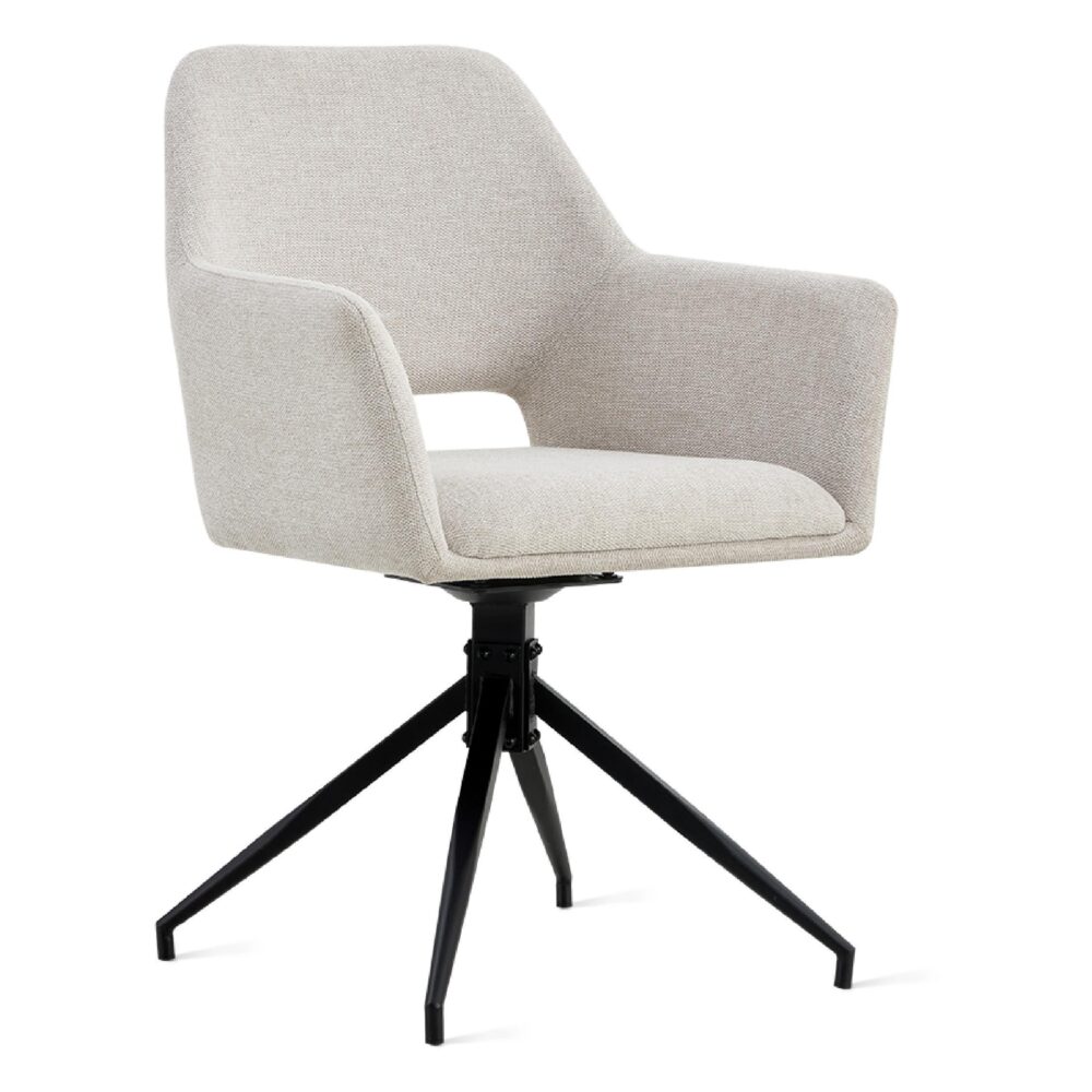 draaibare eetkamerstoelen met armleuningen Savi afbeelding 3