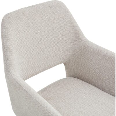 draaibare eetkamerstoelen met armleuningen Savi afbeelding 7