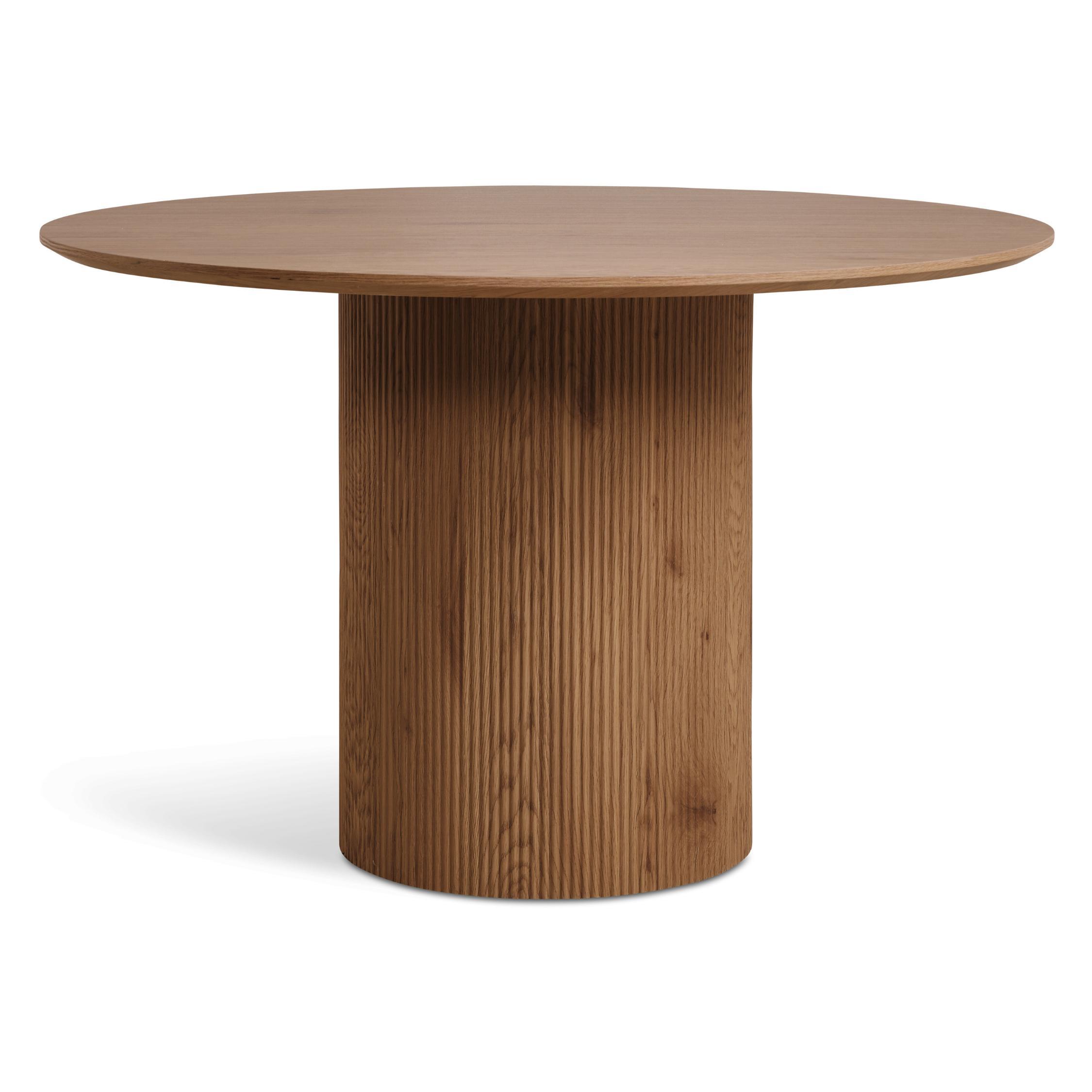 ronde eettafel Fenna 120 cm walnoot afbeelding 1