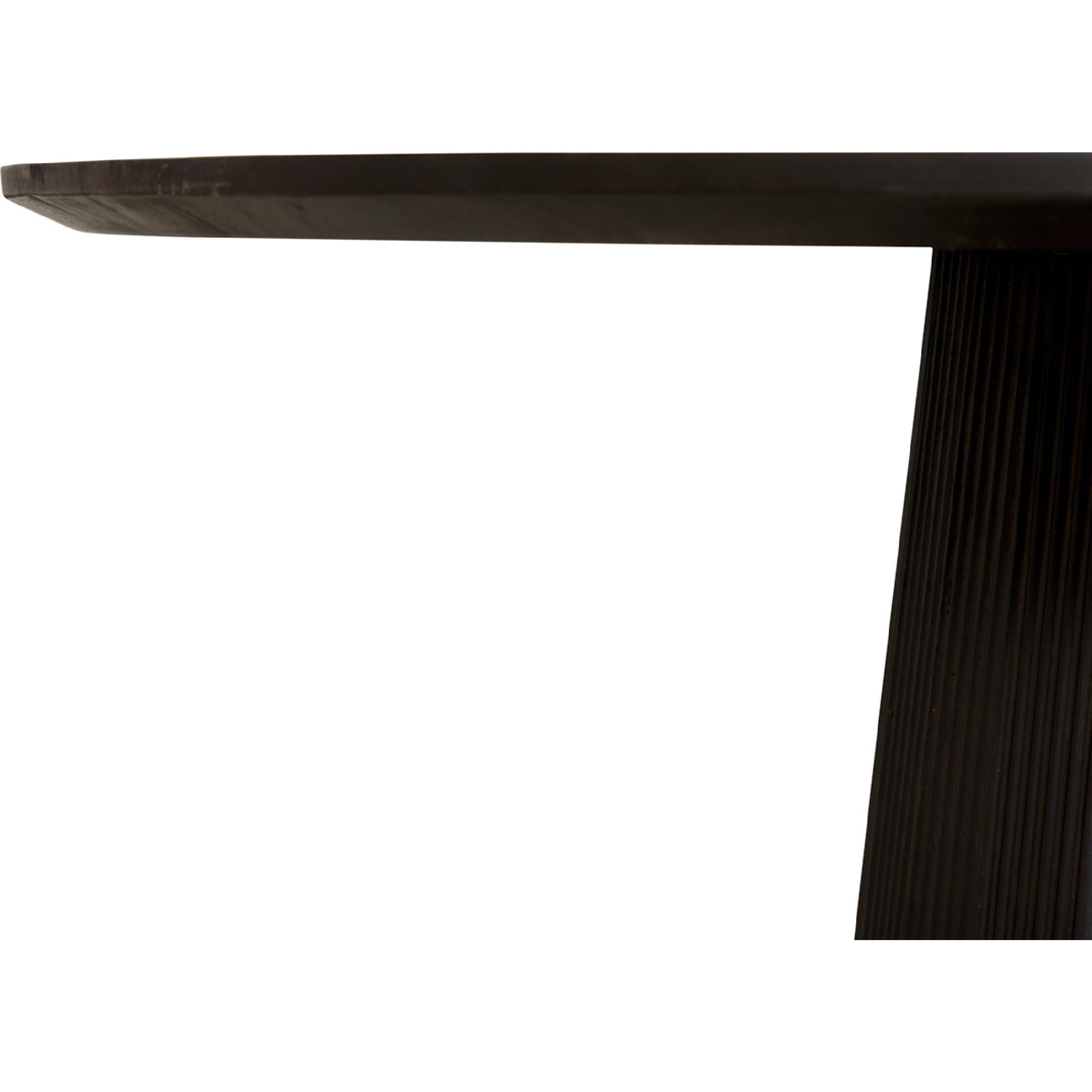 ovale mangohouten eettafel Nala 230 cm afbeelding 6