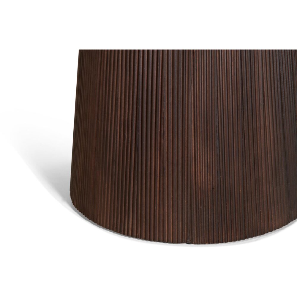 ronde mangohouten eettafel Nala 150 cm afbeelding 4