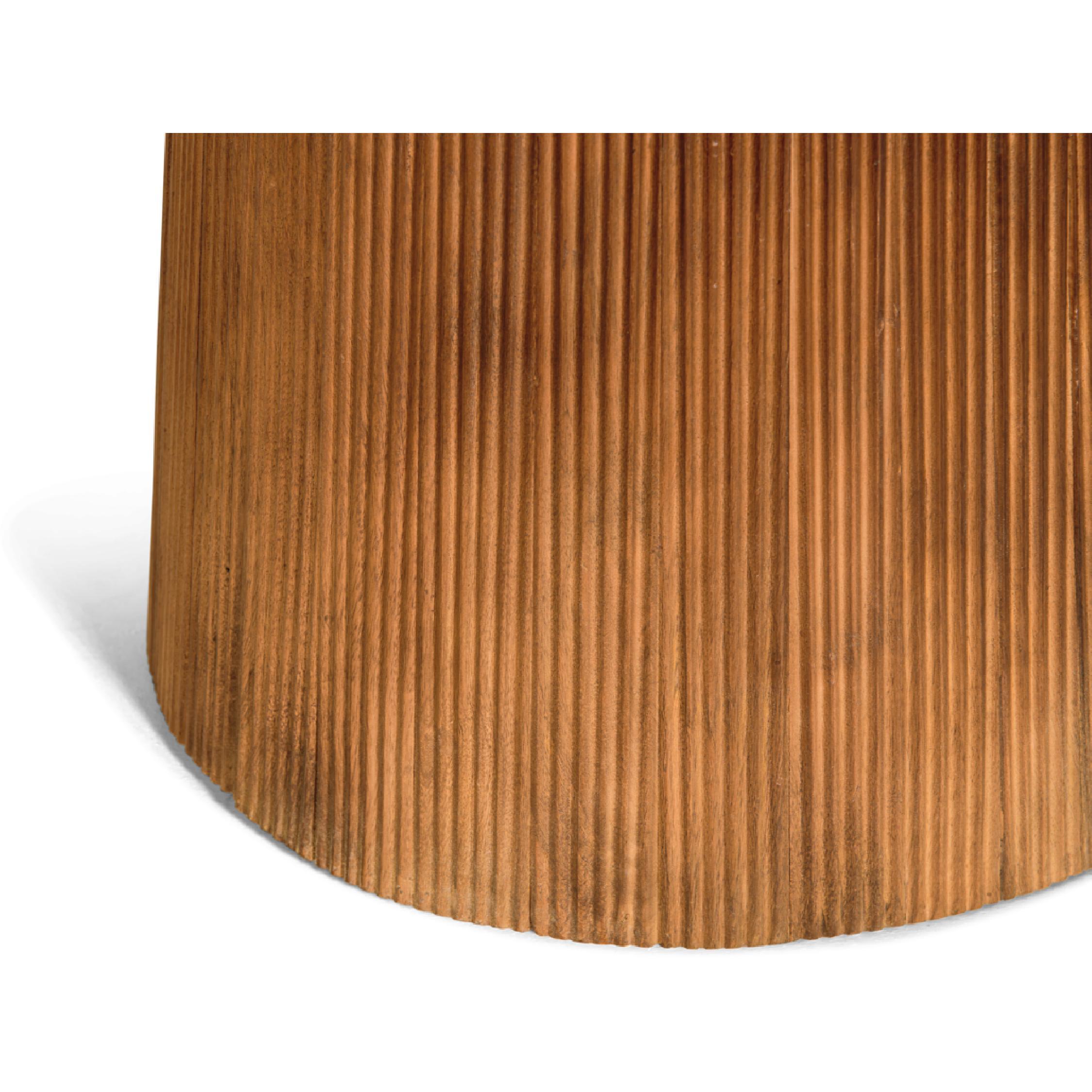 ronde mangohouten eettafel Nala 120 cm afbeelding 5