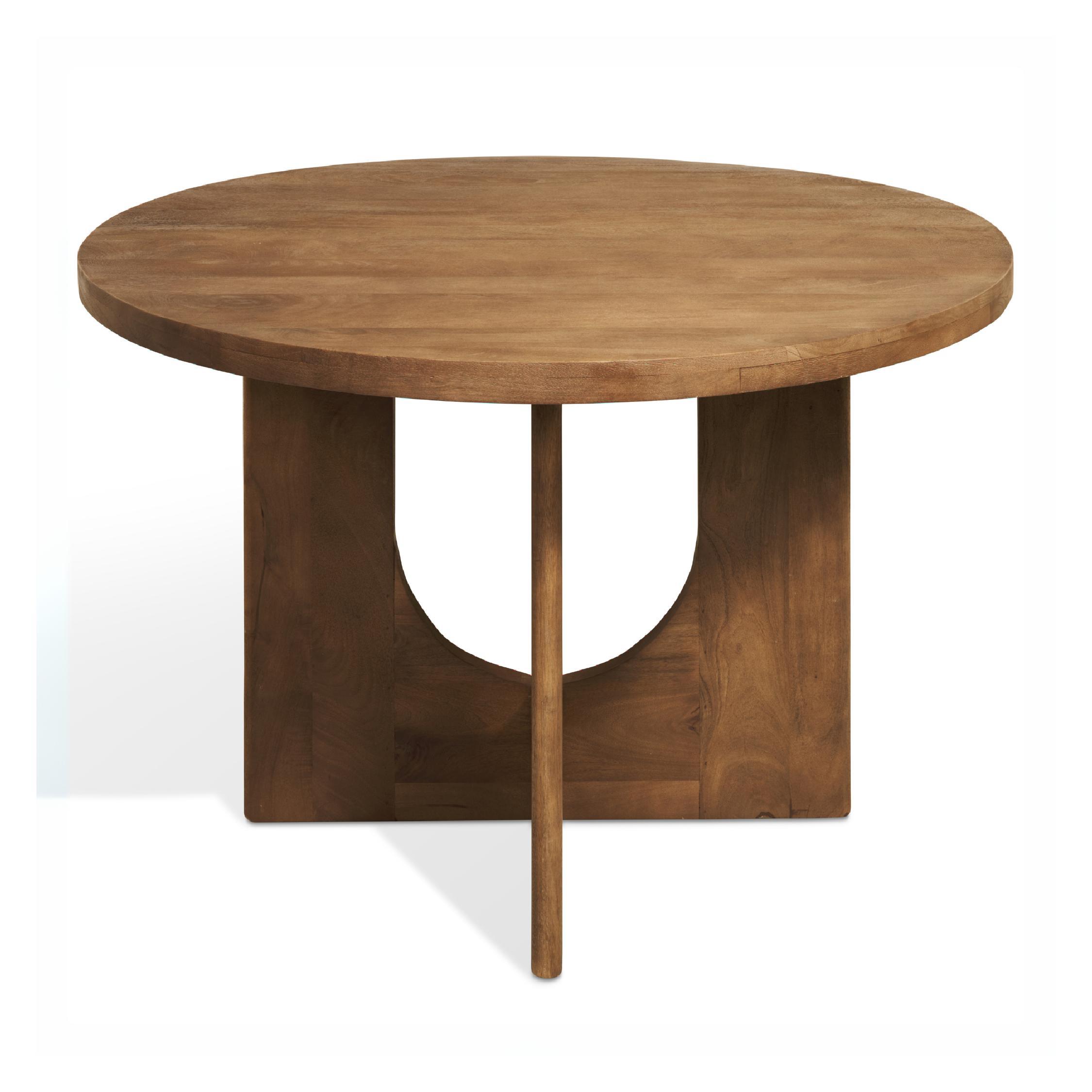 ovale mangohouten eettafel Eira 220x100 afbeelding 2