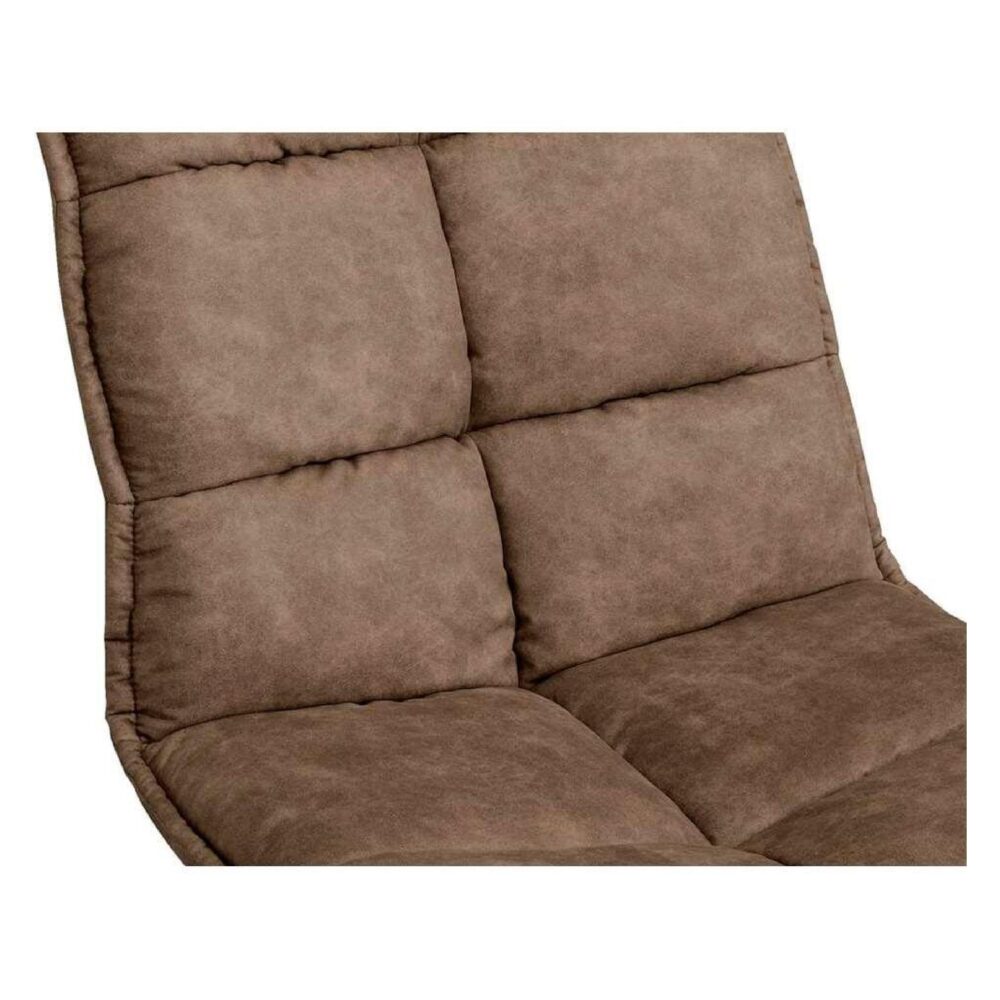 draaifauteuil Liv taupe microleder afbeelding 5