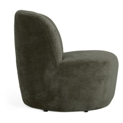 groene stoffen fauteuil Ember afbeelding 3
