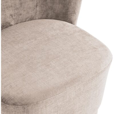 retro design fauteuil Kjell beige afbeelding 6
