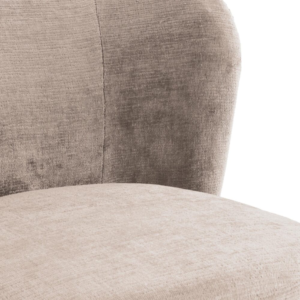 retro design fauteuil Kjell beige afbeelding 5