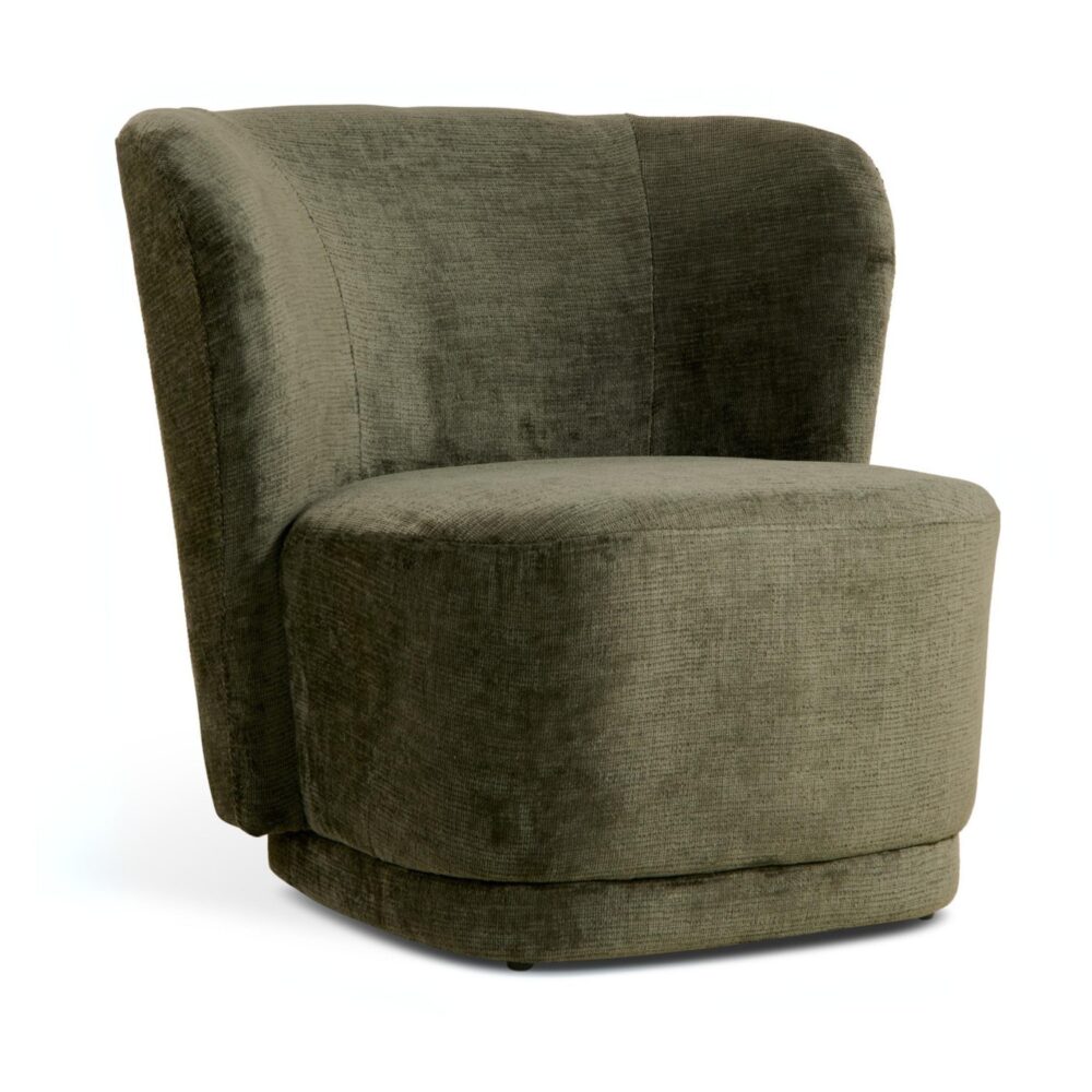 retro fauteuil Kjell vintage groen afbeelding 1