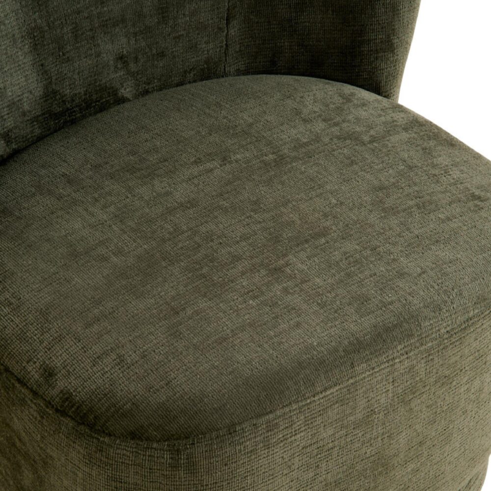 retro fauteuil Kjell vintage groen afbeelding 5