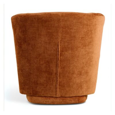retro terracotta fauteuil Kjell afbeelding 3